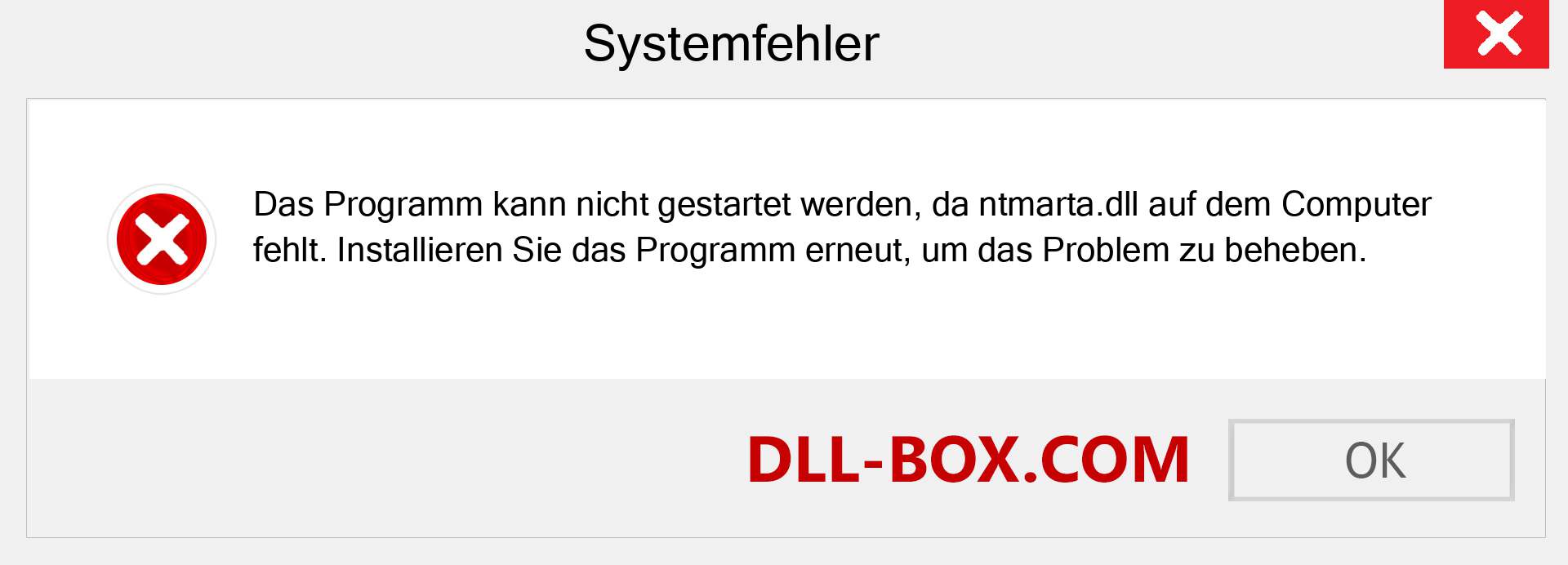 ntmarta.dll-Datei fehlt?. Download für Windows 7, 8, 10 - Fix ntmarta dll Missing Error unter Windows, Fotos, Bildern